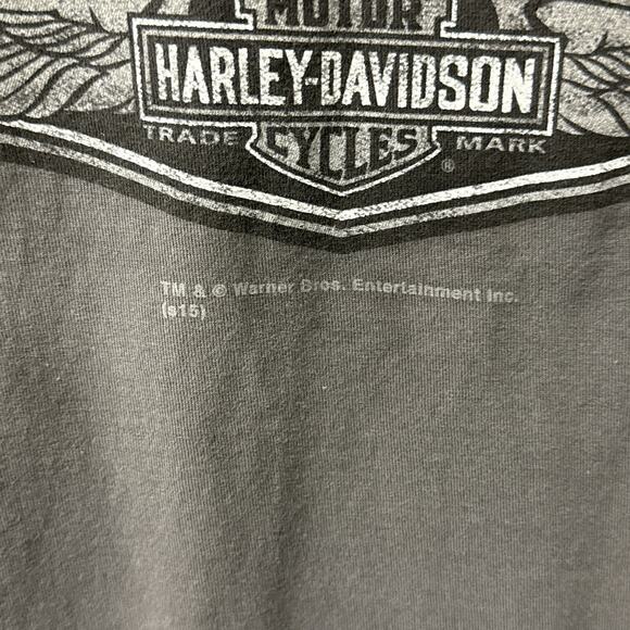 Harley Davidson Looney Tunes Old School Rules Vintage Y2K Shirt Men’s Size 3X - Picture 3 of 15